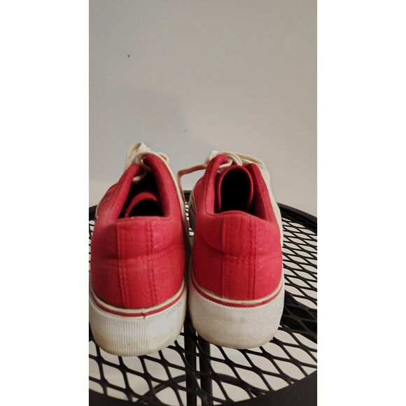 City Sneaks Red Sparkle Platform Shoes Size 6 - Picture 6 of 7